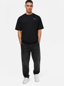 Trueprodigy Herren Oversize-Shirt - Lior in schwarz