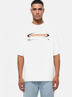 Trueprodigy Herren Oversize-Shirt - Ravi in weiß