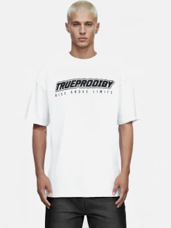 Trueprodigy Herren Oversize-Shirt - Toni in weiß