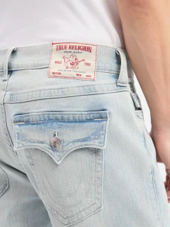 True Religion Herren Straight Fit Jeans - Ricky in bleached