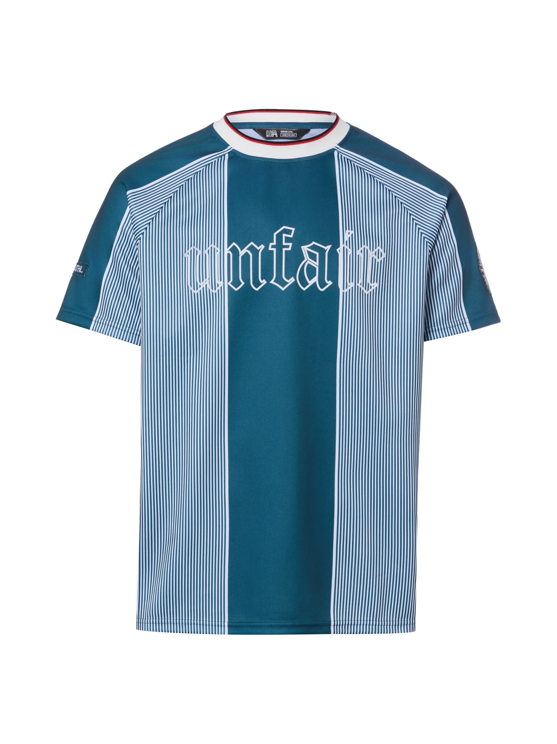 Unfair Athletics Herren T-Shirt in petrol weiß