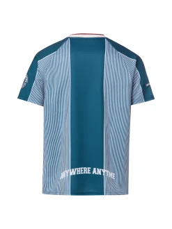 Unfair Athletics Herren T-Shirt in petrol weiß