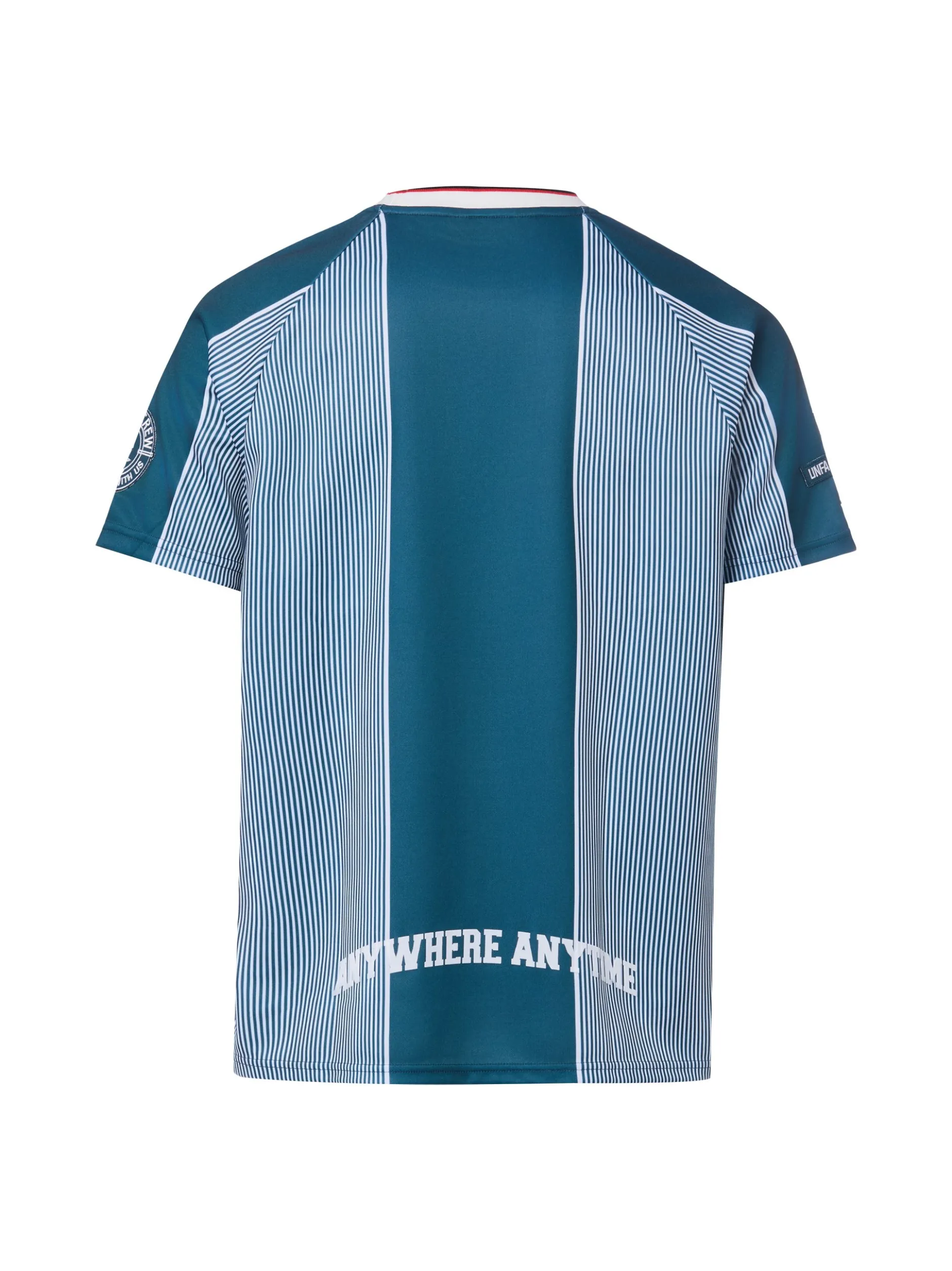 Unfair Athletics Herren T-Shirt in petrol weiß