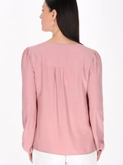 Usha Damen Bluse in altrosa