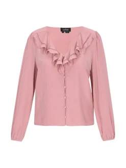 Usha Damen Bluse in altrosa