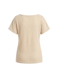 Usha Damen Bluse in beige