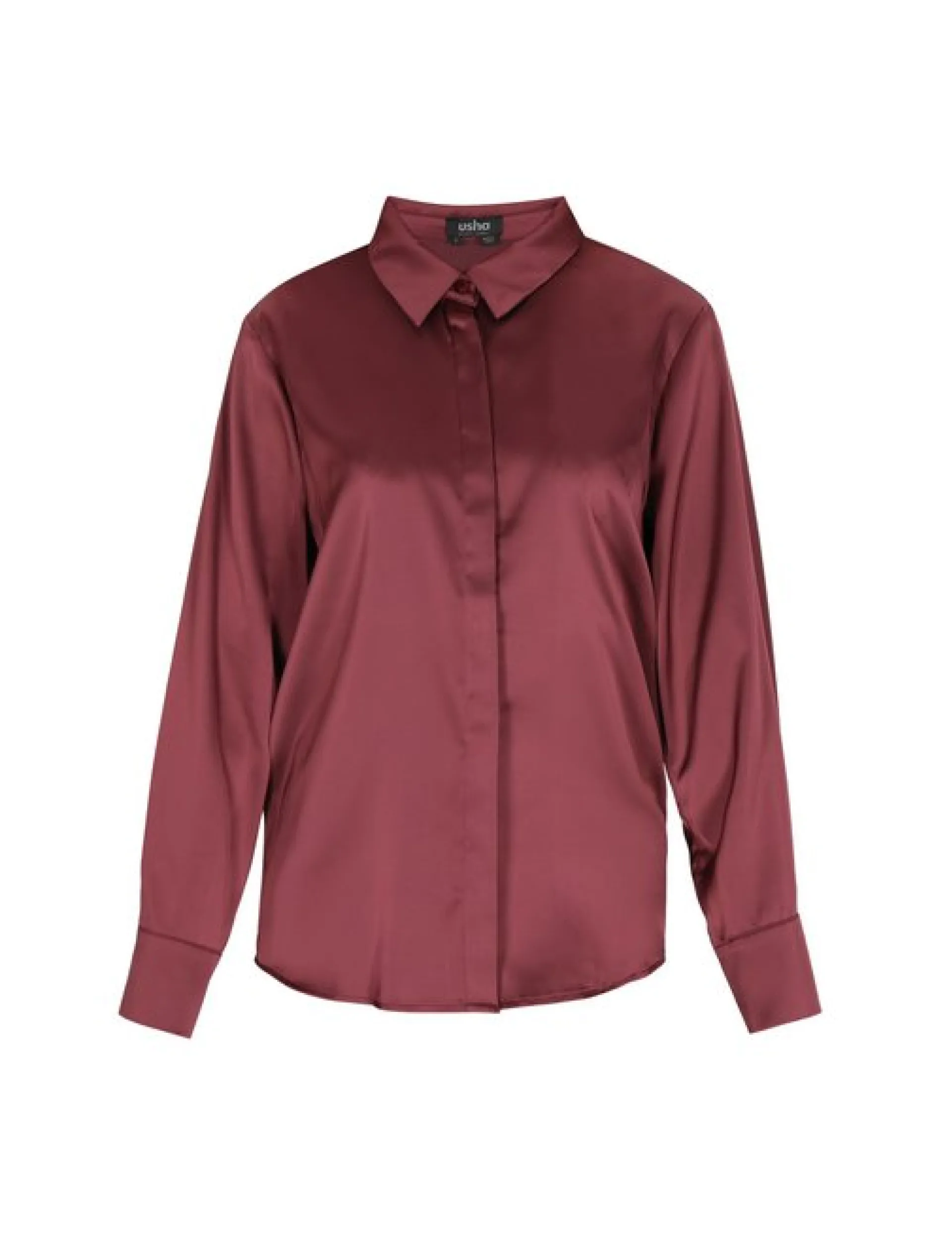 Usha Damen Bluse in bordeaux