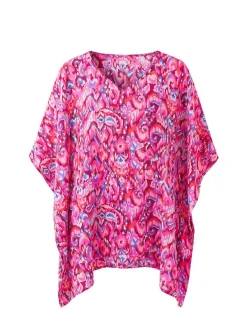Usha Damen Bluse in mehrfarbig