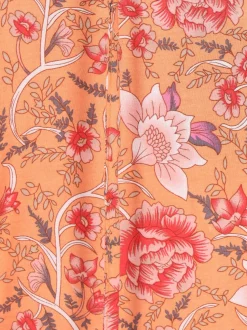 Usha Damen Bluse in orange