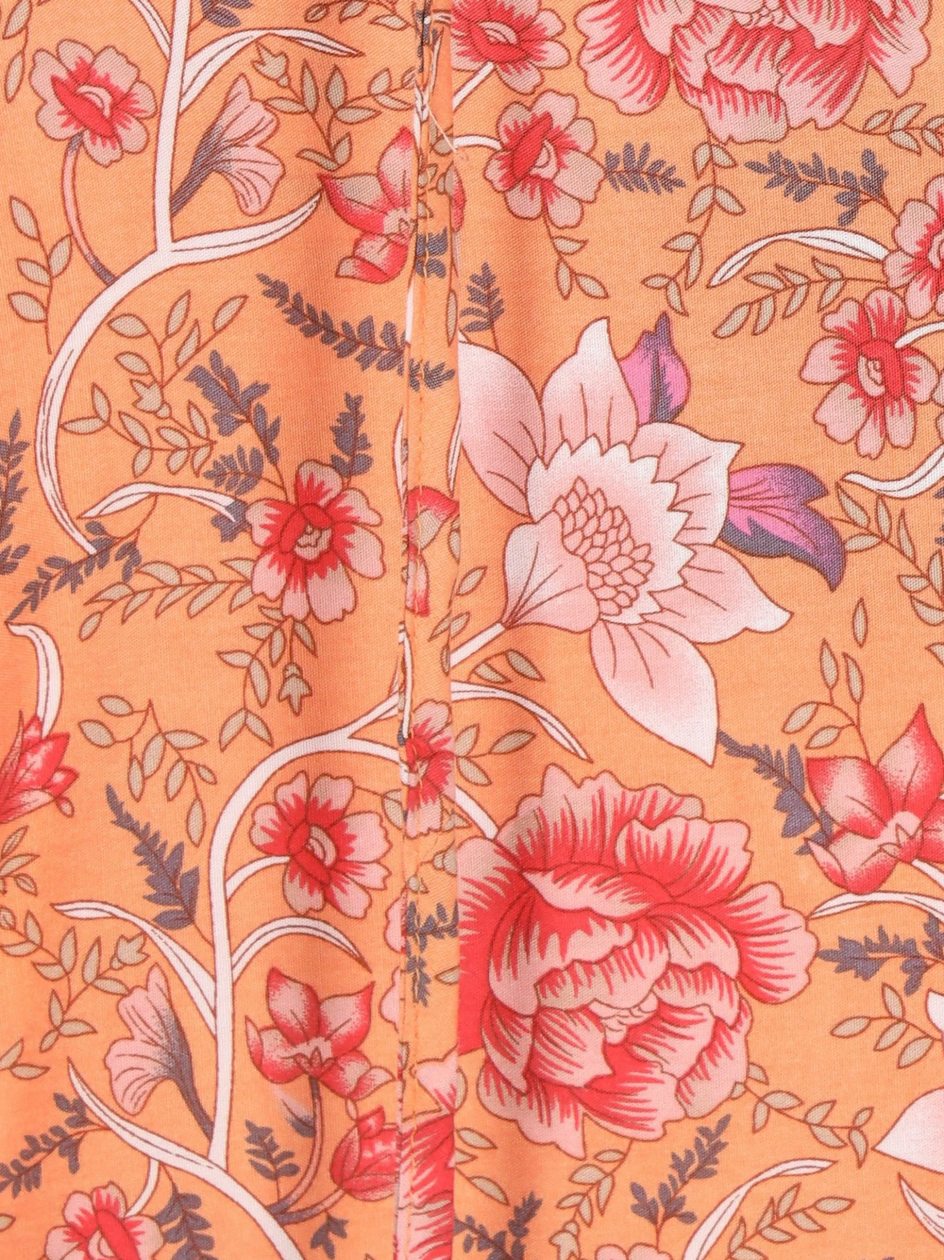 Usha Damen Bluse in orange