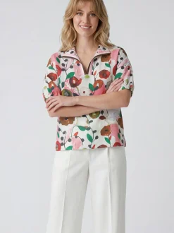 Usha Damen Bluse in pink