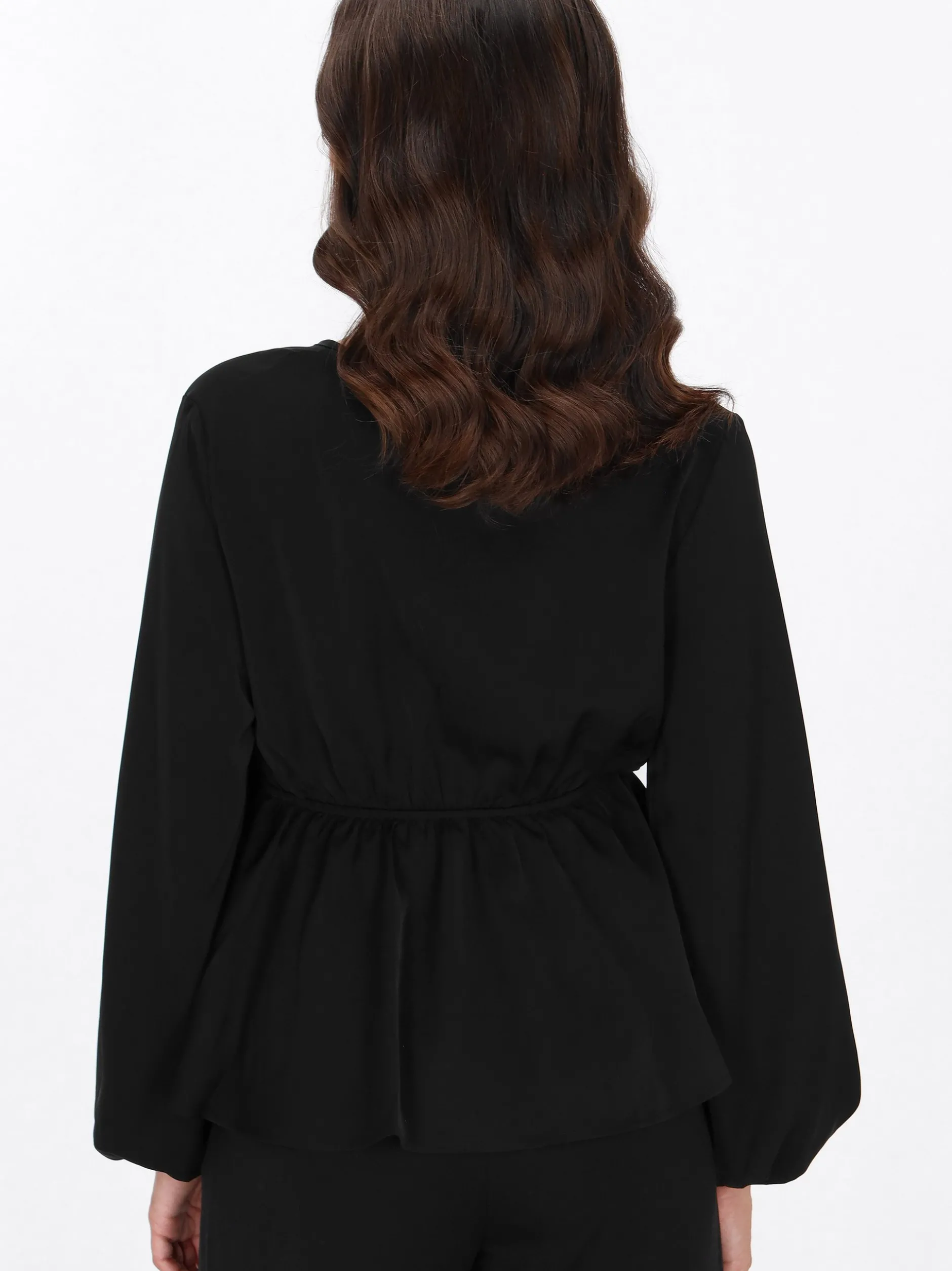 Usha Damen Bluse in schwarz