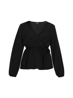Usha Damen Bluse in schwarz