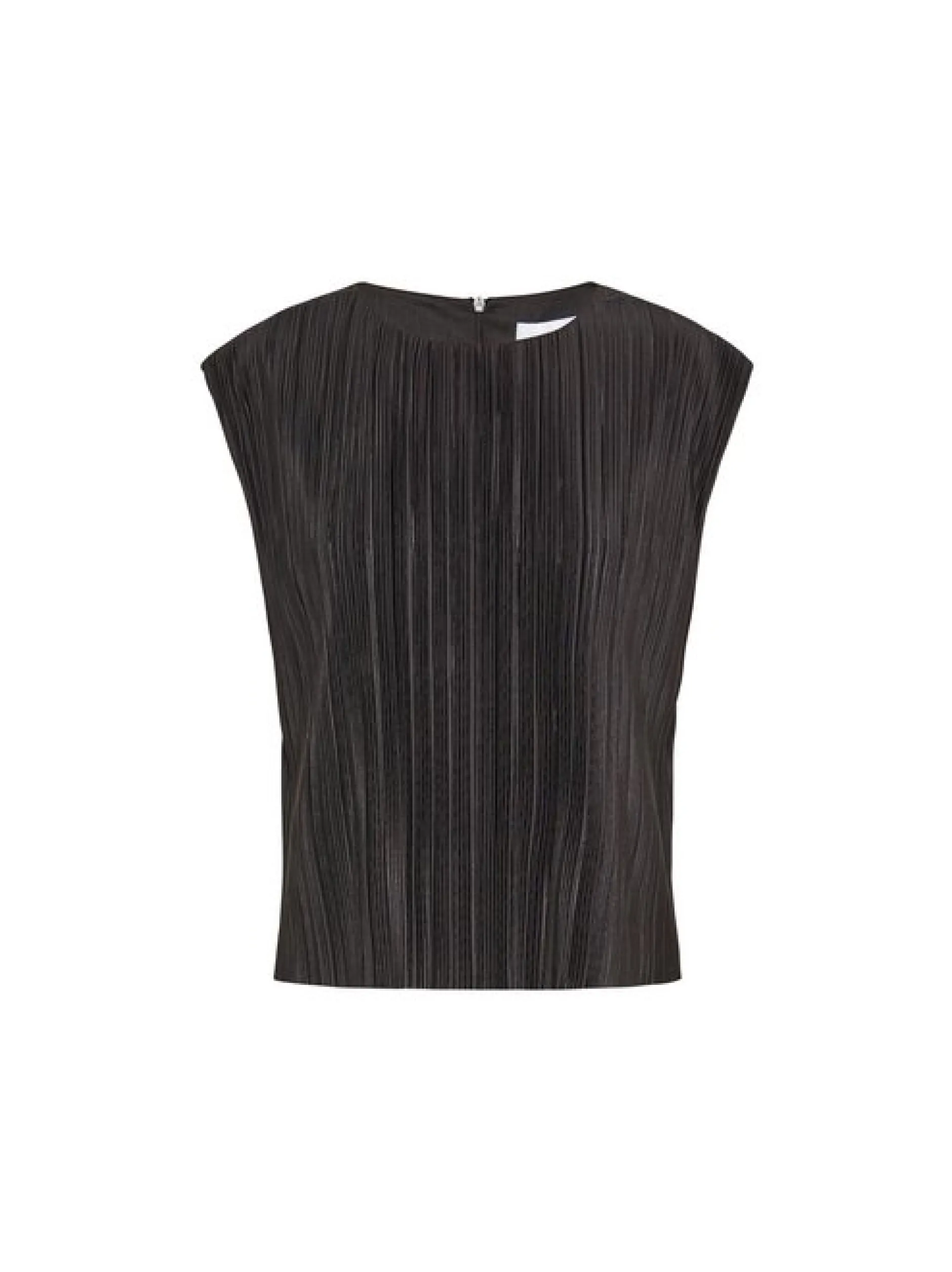 Usha Damen Bluse in schwarz - Ausschnitt: Rundhals