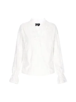 Usha Damen Bluse in weiß