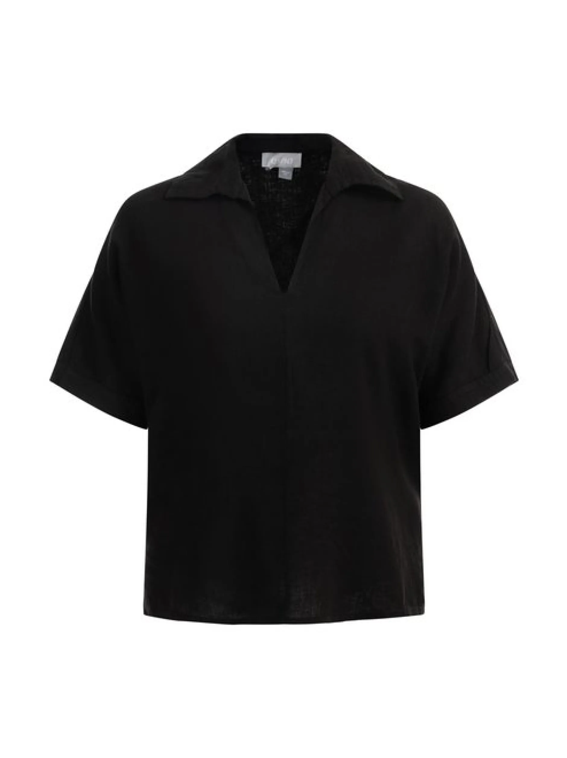 Usha Damen Blusenshirt in schwarz
