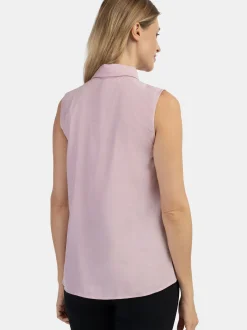 Usha Damen Blusentop in altrosa