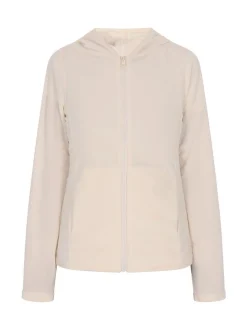 Usha Damen Fleecejacke in ecru