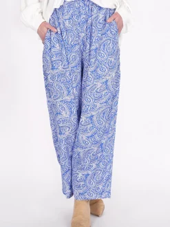 Usha Damen Hose in blau