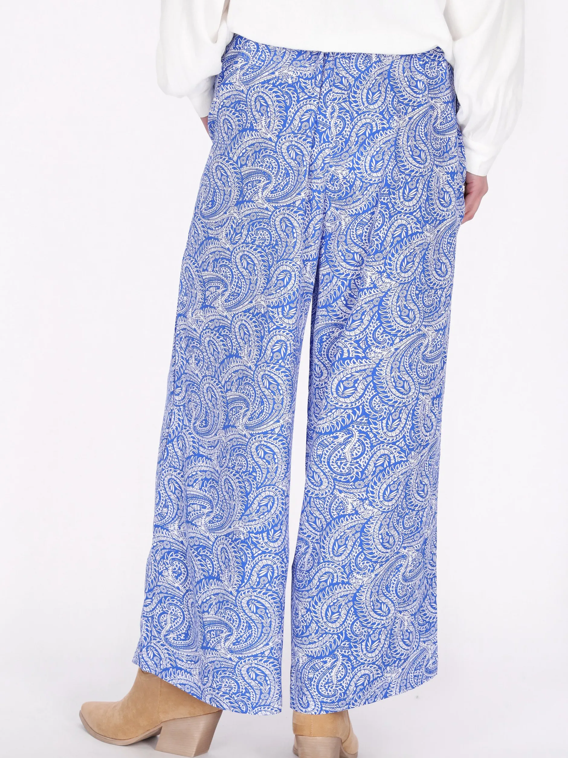 Usha Damen Hose in blau