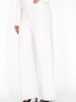 Usha Damen Hose in weiß