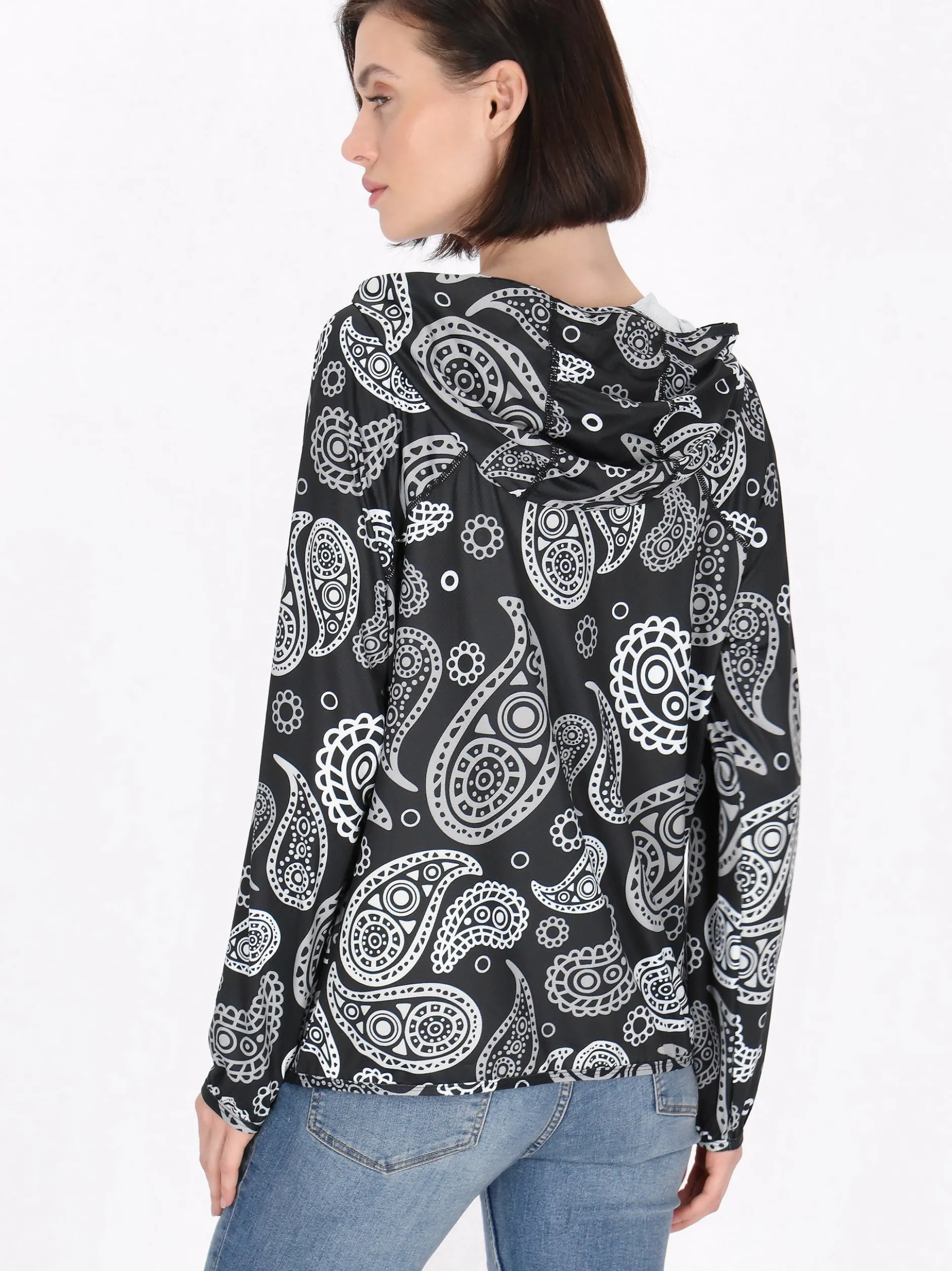 Usha Damen Jacke in mehrfarbig