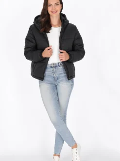 Usha Damen Jacke in schwarz