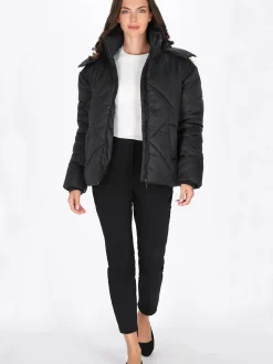 Usha Damen Jacke in schwarz