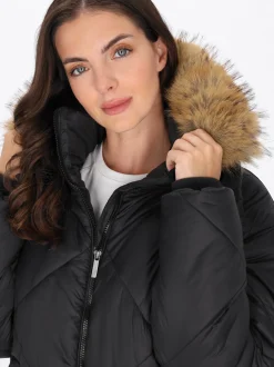 Usha Damen Jacke in schwarz