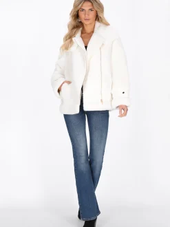 Usha Damen Jacke in weiß
