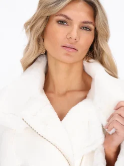 Usha Damen Jacke in weiß