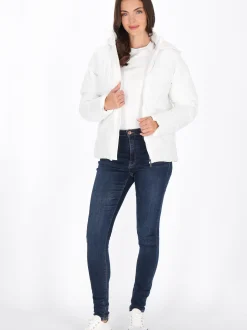 Usha Damen Jacke in weiß