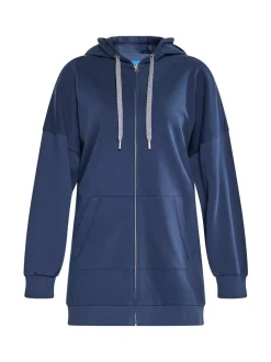 Usha Damen Kapuzenpullover in marine