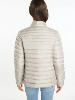 Usha Damen leichte Steppjacke in dark stone