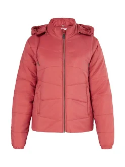 Usha Damen leichte Steppjacke in rot