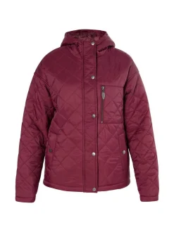 Usha Damen leichte Steppjacke in rot