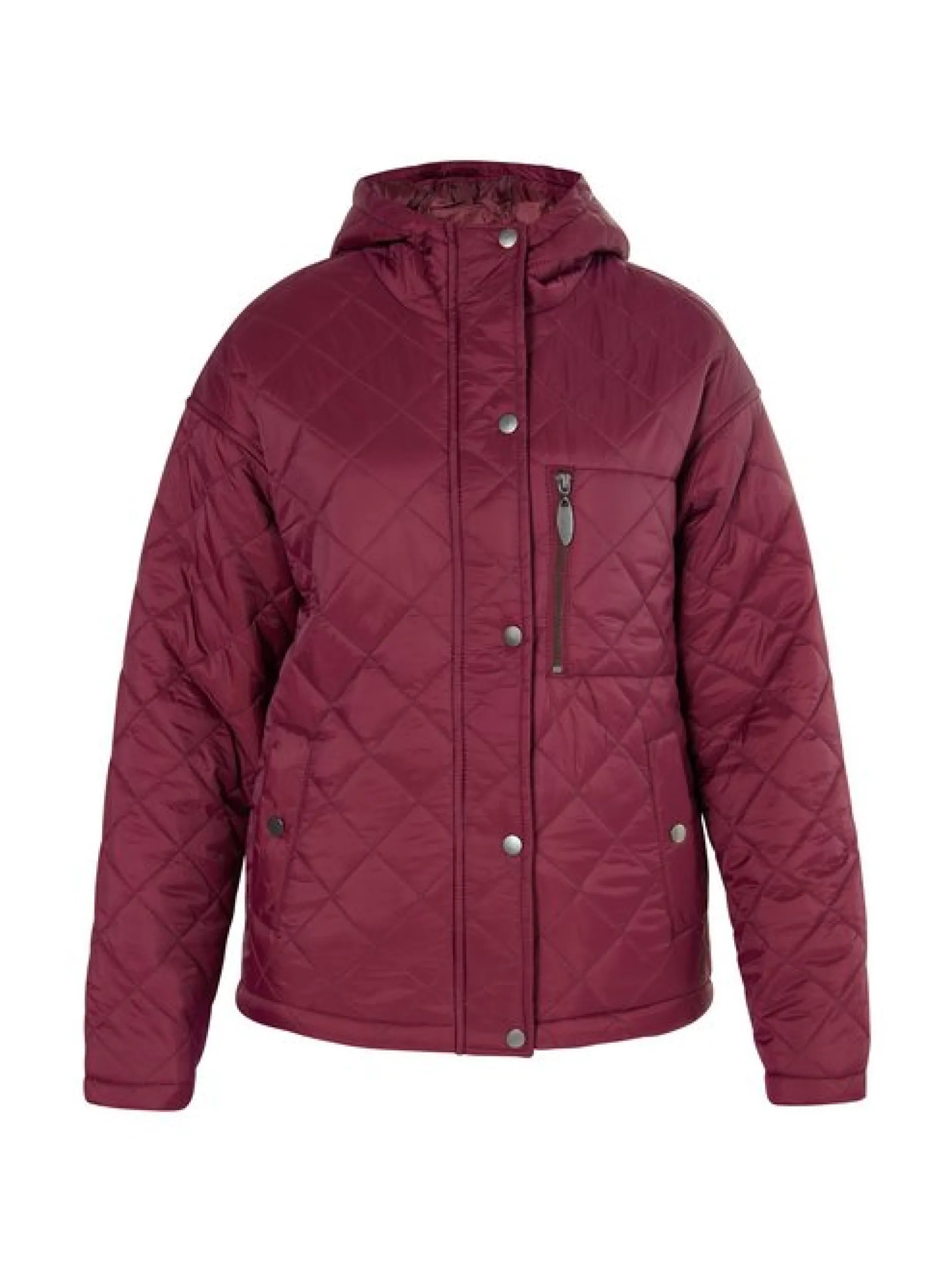 Usha Damen leichte Steppjacke in rot