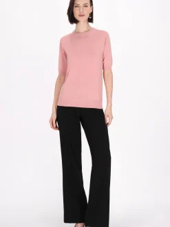 Usha Damen Pullover in altrosa - Ausschnitt: Rundhals