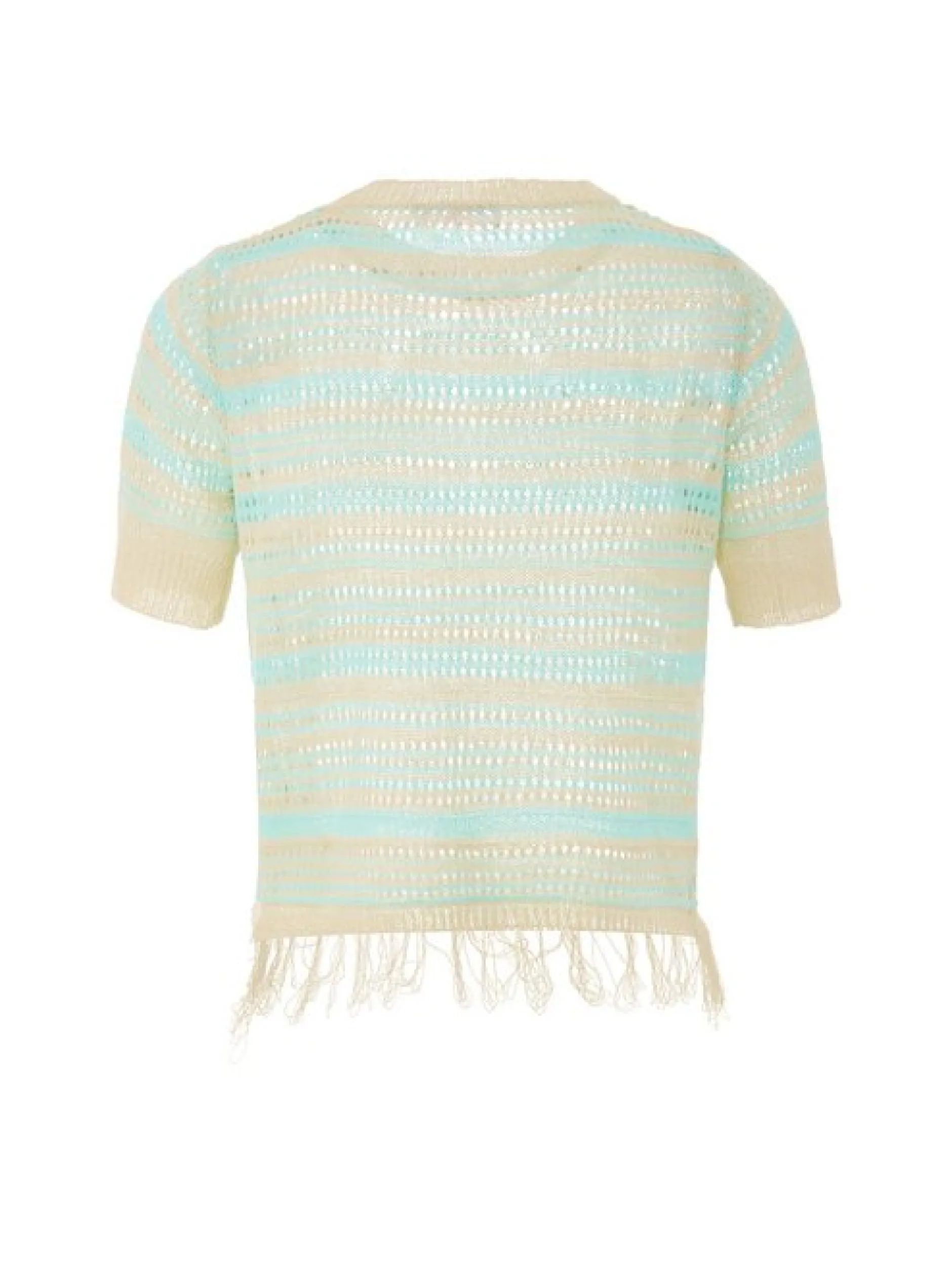 Usha Damen Pullover in beige - Ausschnitt: Rundhals