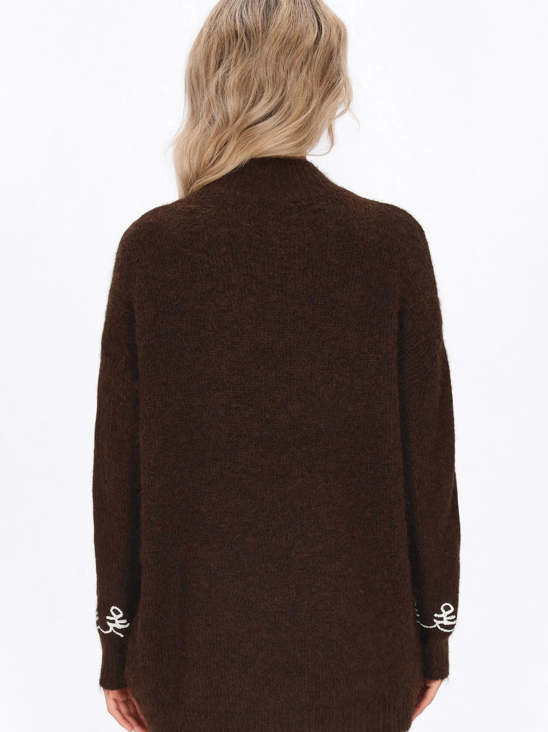 Usha Damen Pullover in braun