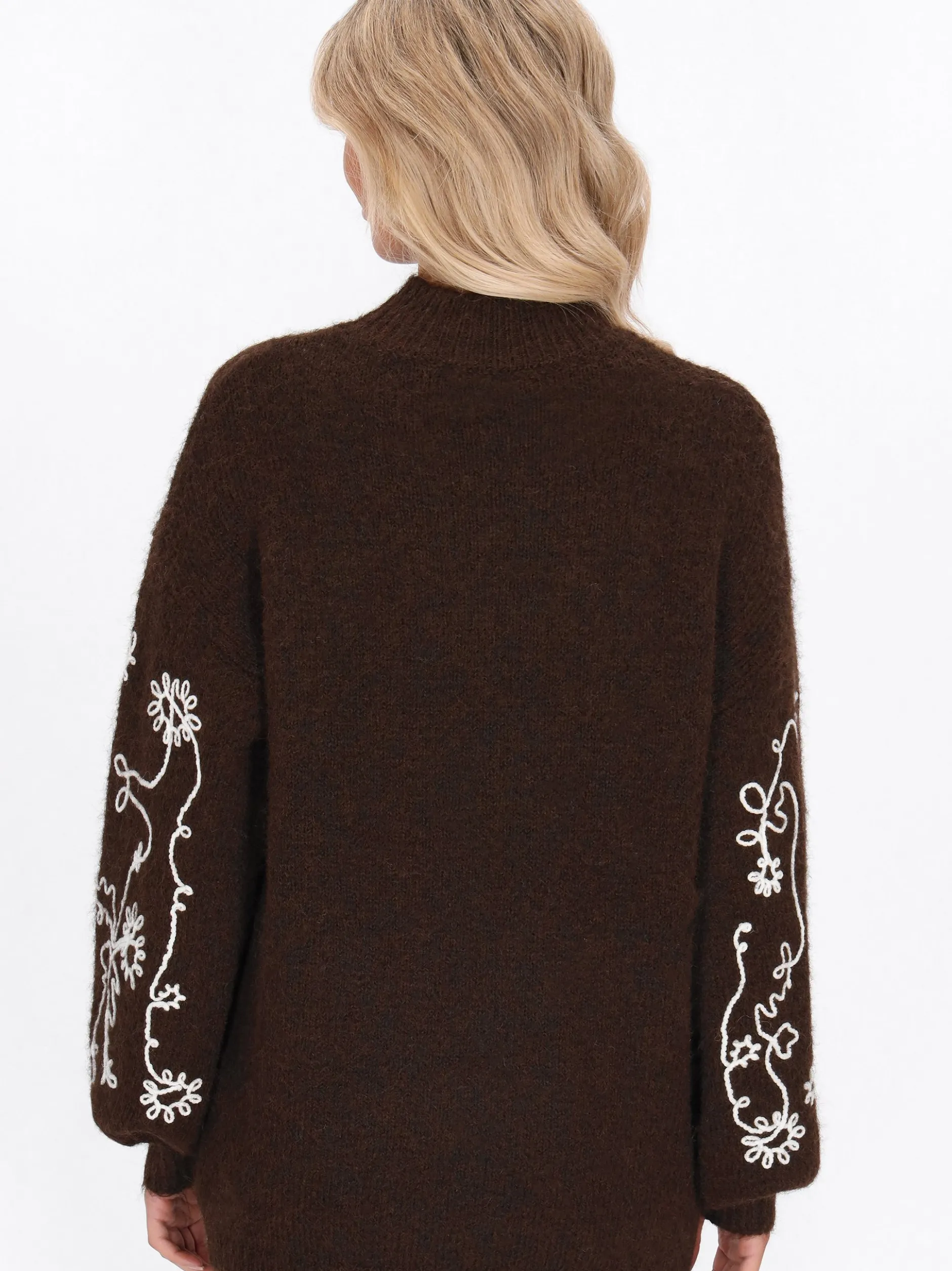 Usha Damen Pullover in braun