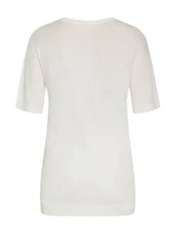 Usha Damen Pullover in ecru - Ausschnitt: Rundhals