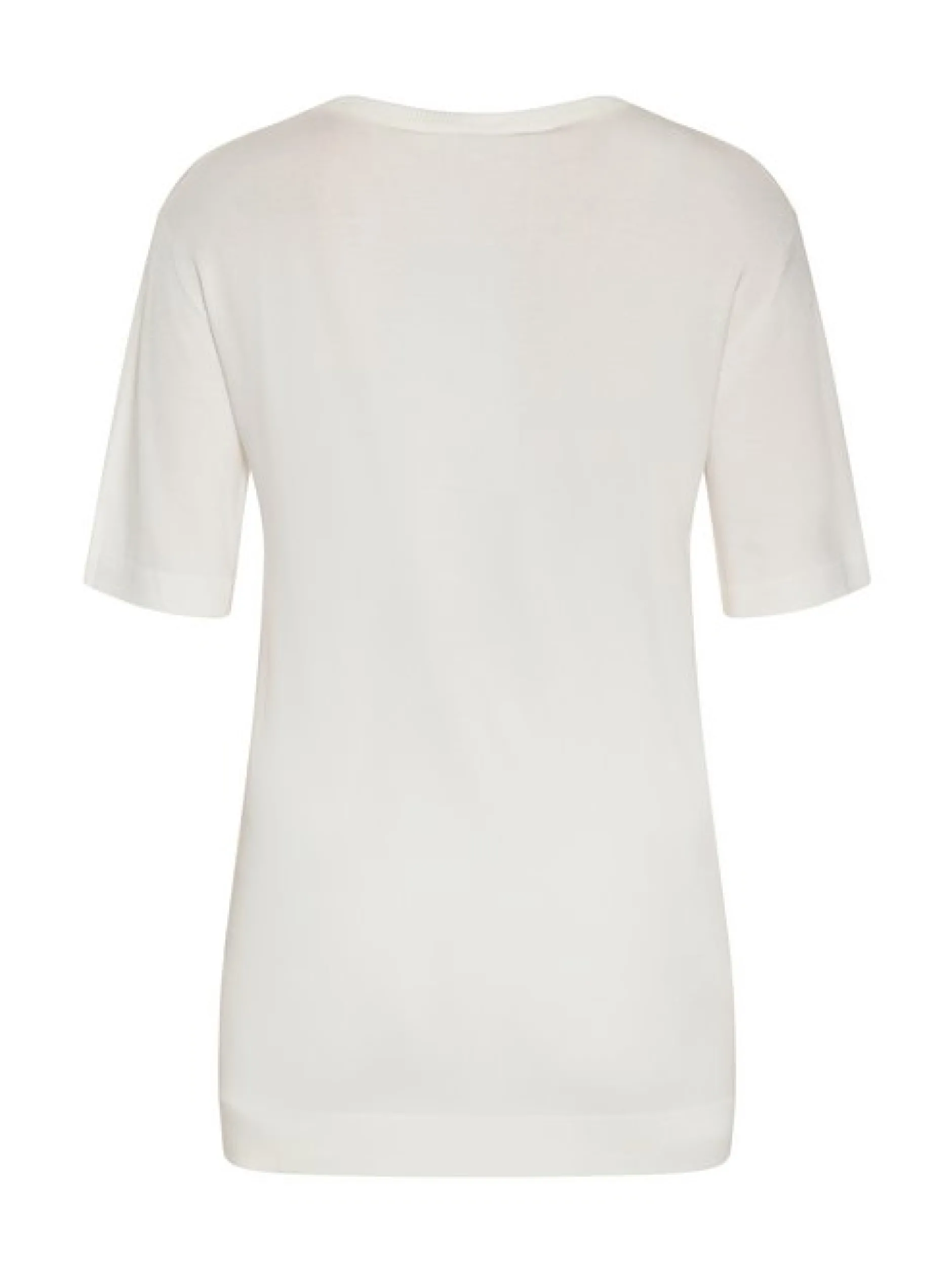 Usha Damen Pullover in ecru - Ausschnitt: Rundhals
