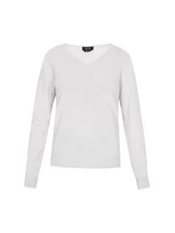 Usha Damen Pullover in grau