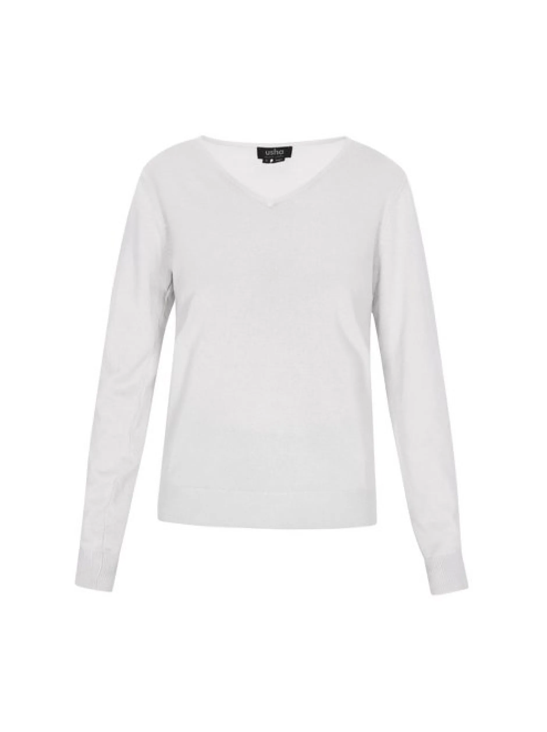 Usha Damen Pullover in grau