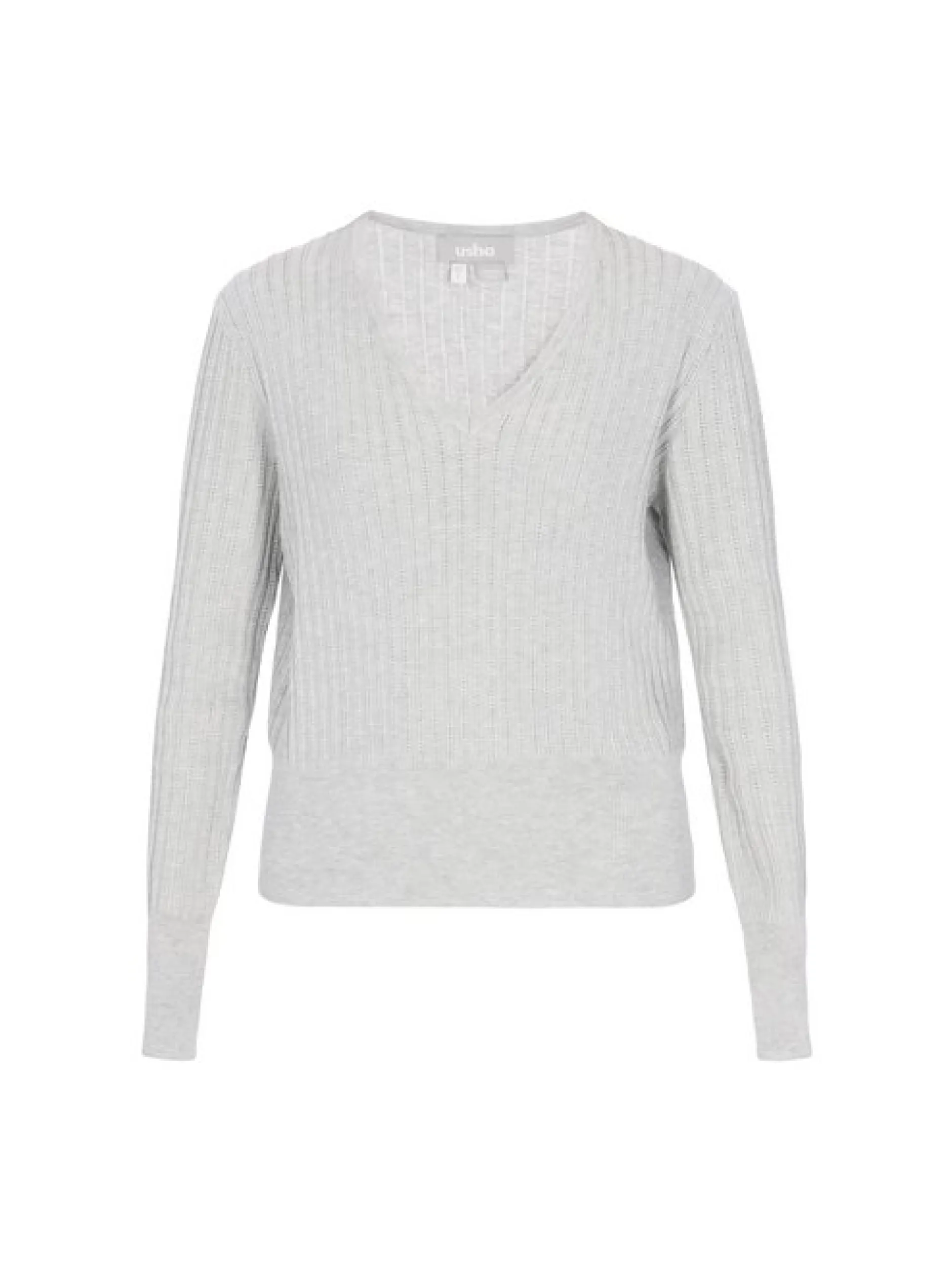 Usha Damen Pullover in grau