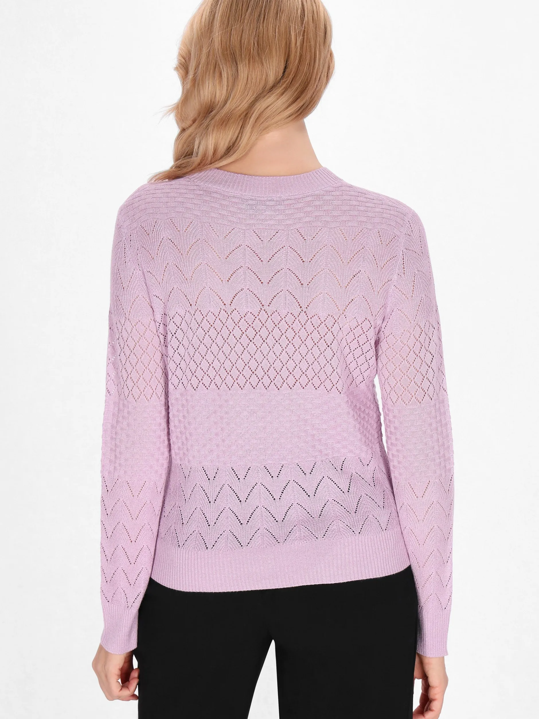 Usha Damen Pullover in lila