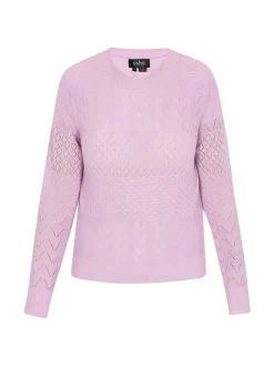 Usha Damen Pullover in lila