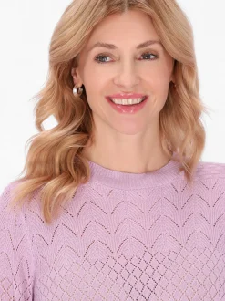 Usha Damen Pullover in lila