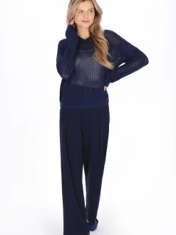 Usha Damen Pullover in marine